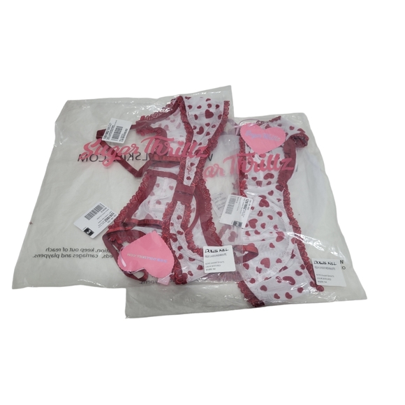 Sugar Thrills Mesh Heart Bralette - Picture 7 of 7